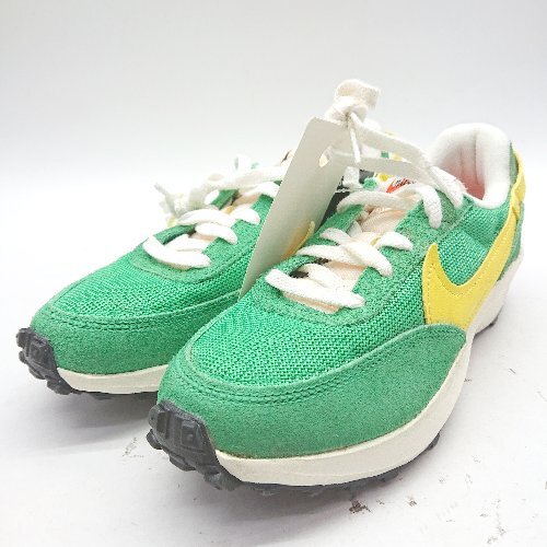 ◇ ◎●未使用● NIKE DX2931-300 ワッフル ビンテージ ロ－カットスニ－カ－ サイズ23.0 スタジアムグリーン レディース E_画像1