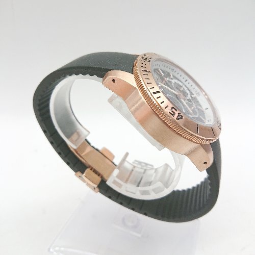 ◇ ◎ Folli Follie フォリフォリ WF8RO36ZE トータルファッション ワンランクアップ 腕時計 ブラック系 レディース E_画像4