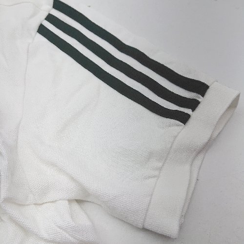 * adidas Adidas Golf футбол бег . пот бизнес спорт рубашка-поло с коротким рукавом размер L оттенок белого мужской E
