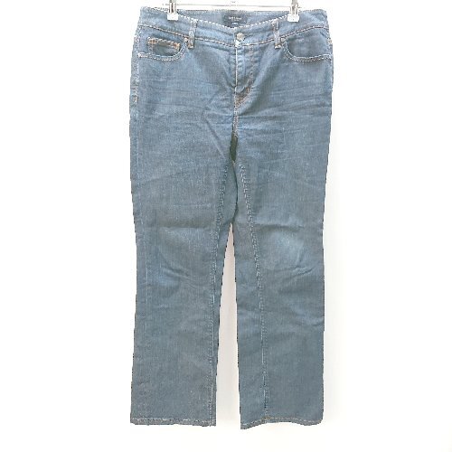 * Burberry Burberry распорка брюки отстрочка London Denim брюки размер 44 оттенок голубого мужской E