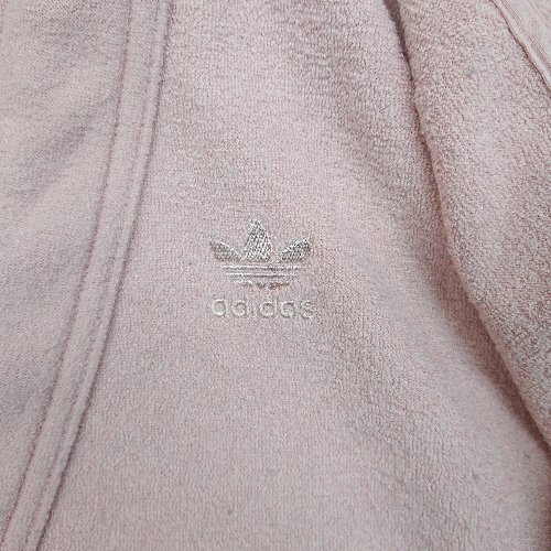 * adidas Adidas soft Roo z sweat sport ko-tine-to long sleeve cardigan size L Pink Lady -sE