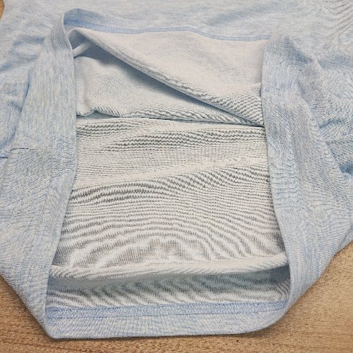 ◇ PUMAプーマ スポーティアウトドア 薄手生地速乾性 かわいい 半袖 Tシャツ 表記なし ブルー レディース E_画像6