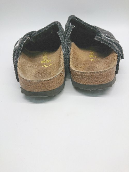 ◇ BIRKENSTOCK Boston ビルケンシュトック カジュアル クロッグ サンダル サイズ38 ライトグレー レディース P_画像3