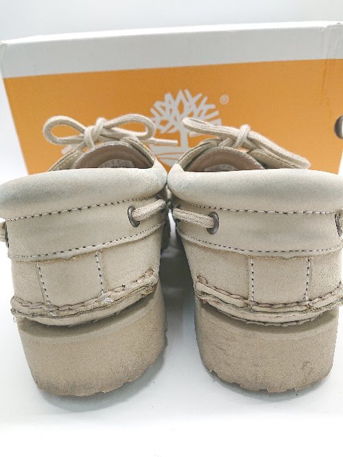 * * Timberland Timberland outdoor Logo Mark casual sneakers shoes size 26.0 beige men's P