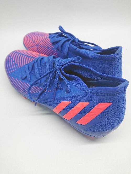 ◇ adidas PREDATOR?PBB698007?フットサルシューズ スニーカー シューズ サイズ24.5 ブルー レディース メンズ P_画像2