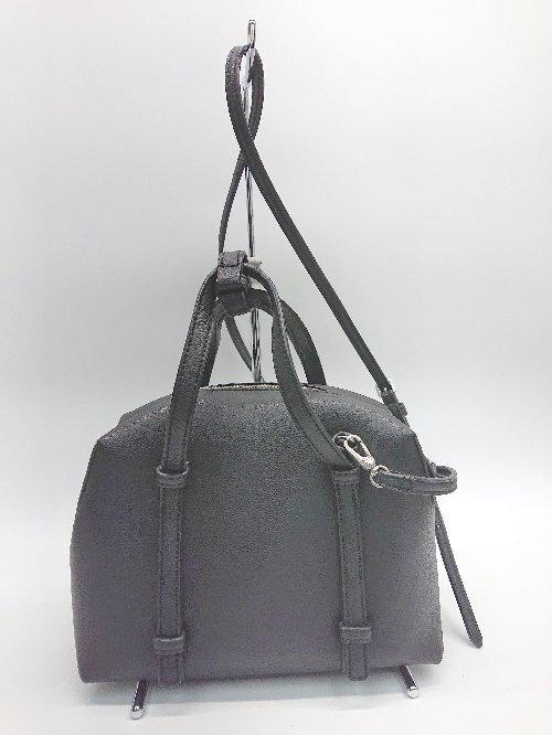 ◇ ◎ CHARLES & KEITH チャールズ＆キース ブランドロゴ 2WAY ハンドバッグ ショルダーバッグ ブラック レディース P_画像2