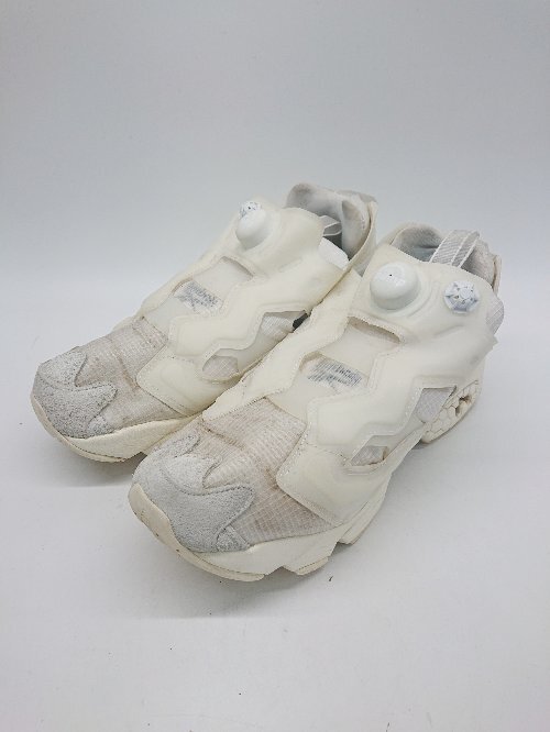 ◇ Reebok ポンプフューリー 127133332 スニーカー シューズ サイズ25.0cm ホワイト系 レディース メンズ P_画像1