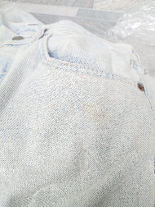 ◇ Levi's リーバイス ビックE ダメージ デニム ジーンズ パンツ サイズ29 インディゴ レディース P_画像6