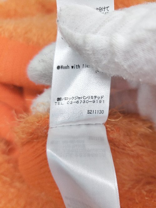 ◇ SLY スライ かわいい もこもこ 秋冬 長袖 ニット セーター サイズF オレンジ レディース P_画像5
