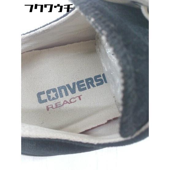 ◇ CONVERSE コンバース 1SC168 REACT スニーカー シューズ サイズ24.5ｃｍ ブラック レディース_画像5