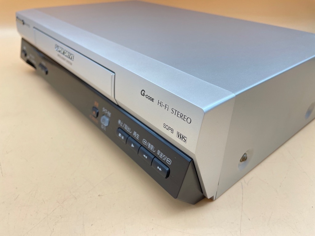 D201( secondhand goods ) video deck Panasonic NV-HV72G operation goods remote control less 