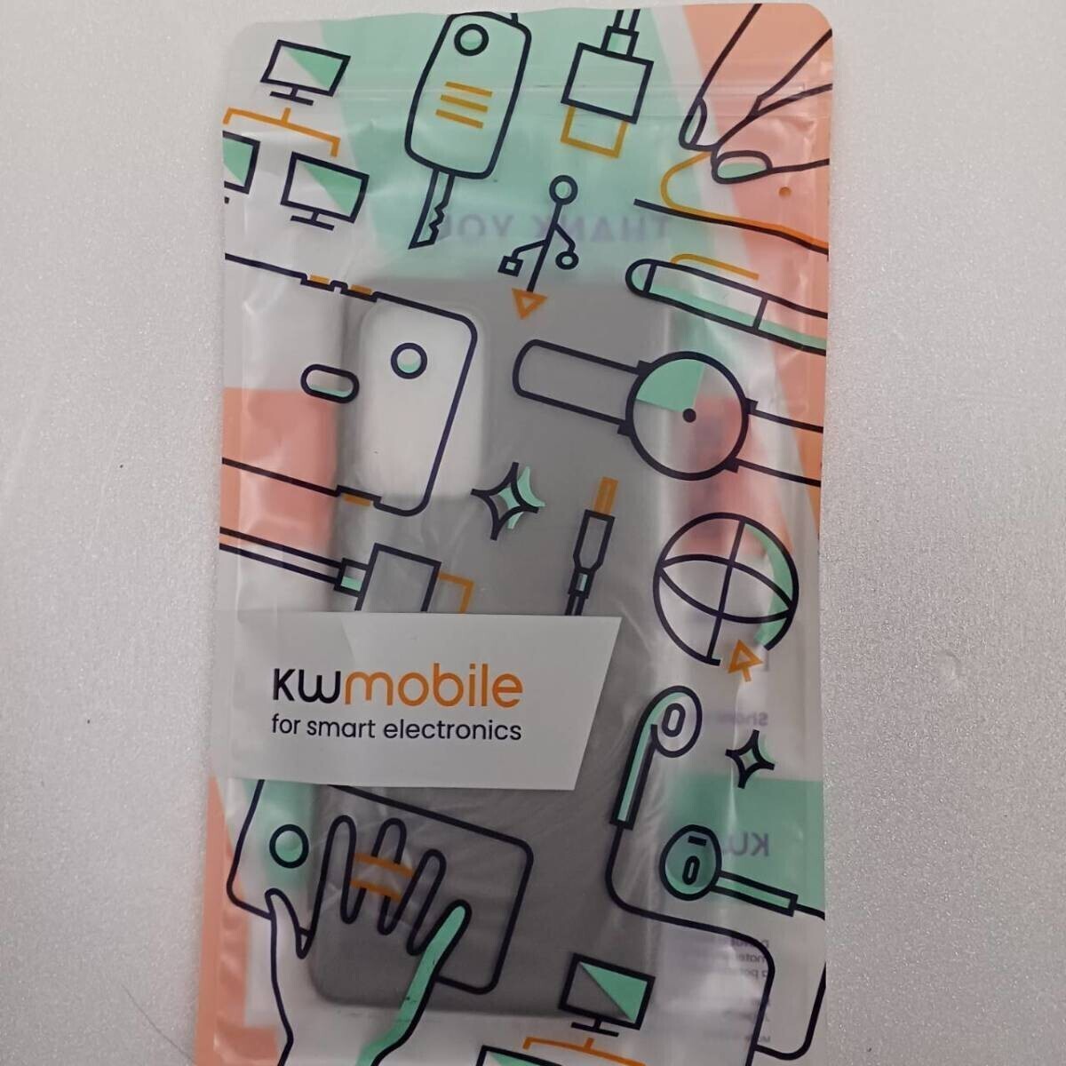 kwmobile　Galaxy A52　TPU　シリコン　ケース　チタニウムグレー　スマホケース　カバー