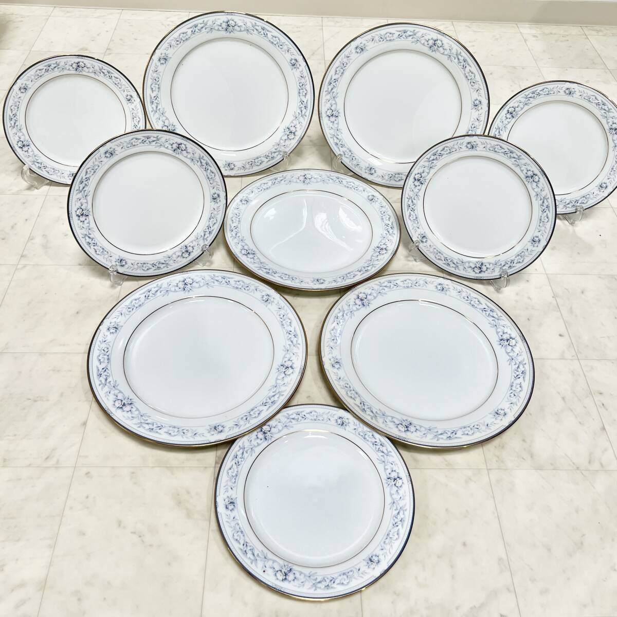 蘇さ(FY1141)　洋食器　Noritake　ノリタケ　プレート　10枚　おまとめ　中古品　100サイズ_画像1