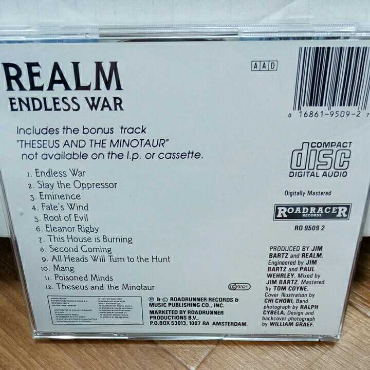 REALM「ENDLESS WAR」貴重盤_画像2