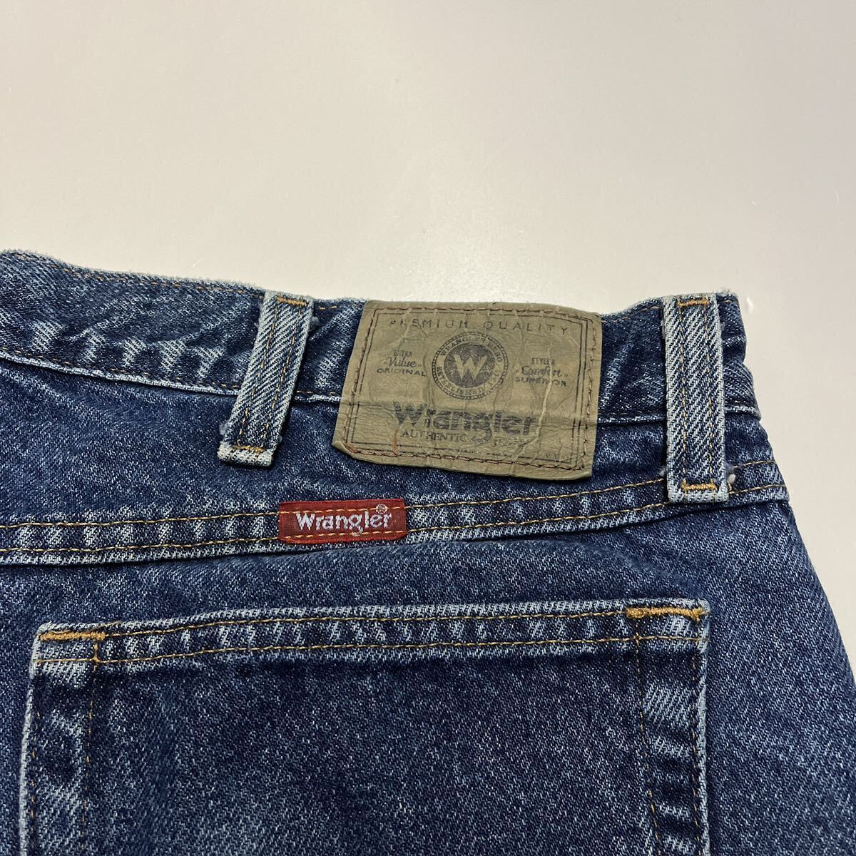 メキシコ製 Wrangler ラングラー 96501MR デニムパンツ ジーンズ W38 L29 _画像8