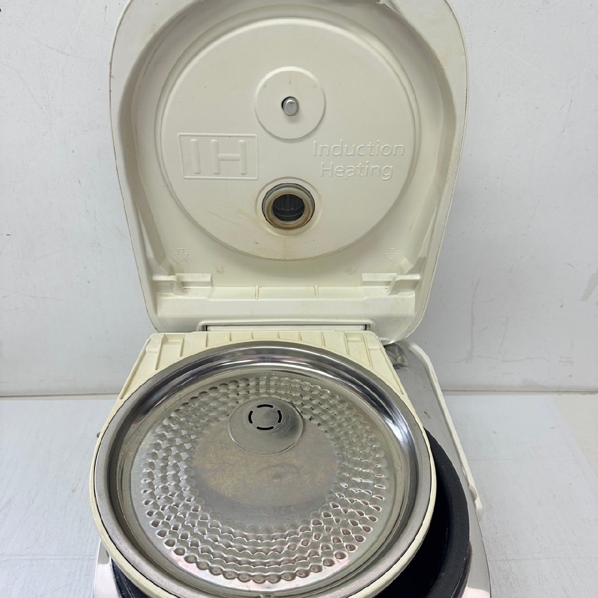 パナソニック IHジャー炊飯器 炊飯器 5.5合炊き 1.0L SR-HB104 15年製 6160の画像4