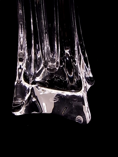 h0912 S LOUIS サンルイ クリスタル フランス製 花瓶 一輪挿しの画像9