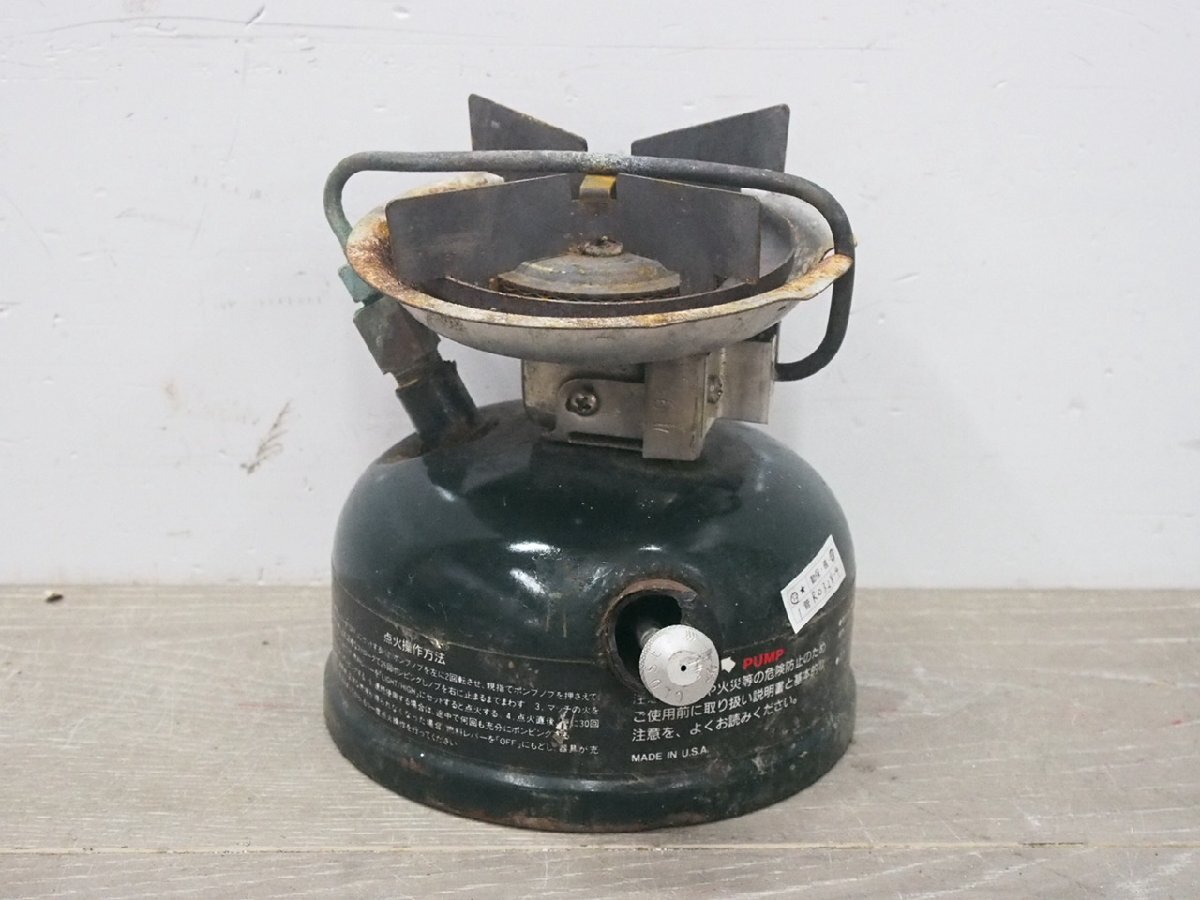 ☆【1R0328-4】 Coleman コールマン シングルバーナー 508A STOVE アウトドア ジャンク_画像2