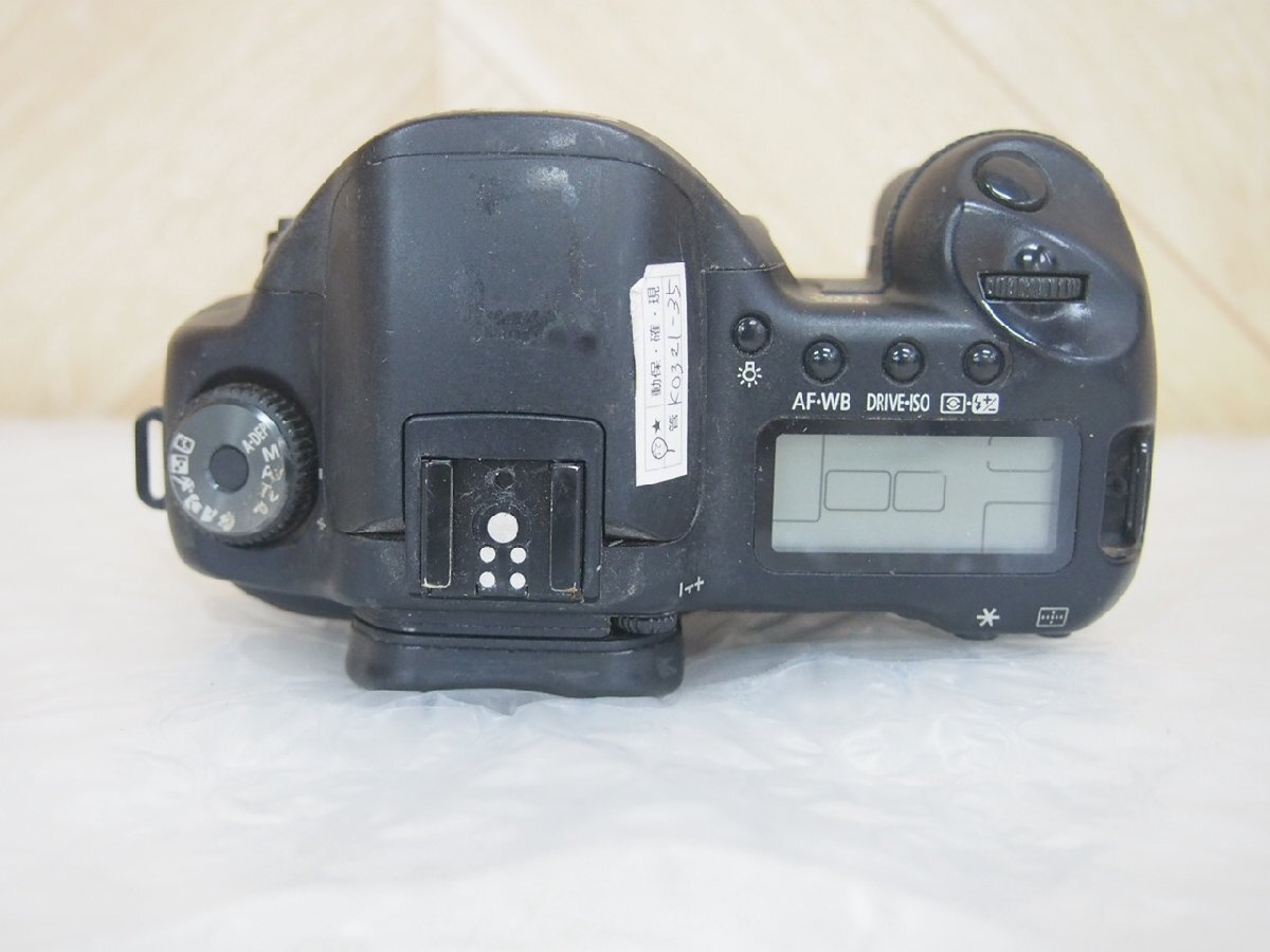 ☆【1K0321-35】 Canon キャノン デジタル一眼レフカメラ DS6031 EOS 10D ジャンク_画像6