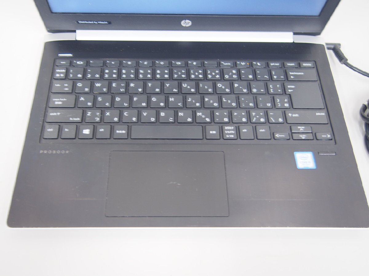 ☆【2H0404-13@14】 HP ProBook 430 G5 ノートパソコン 8265NGW corei5 7th Gen ジャンクの画像2