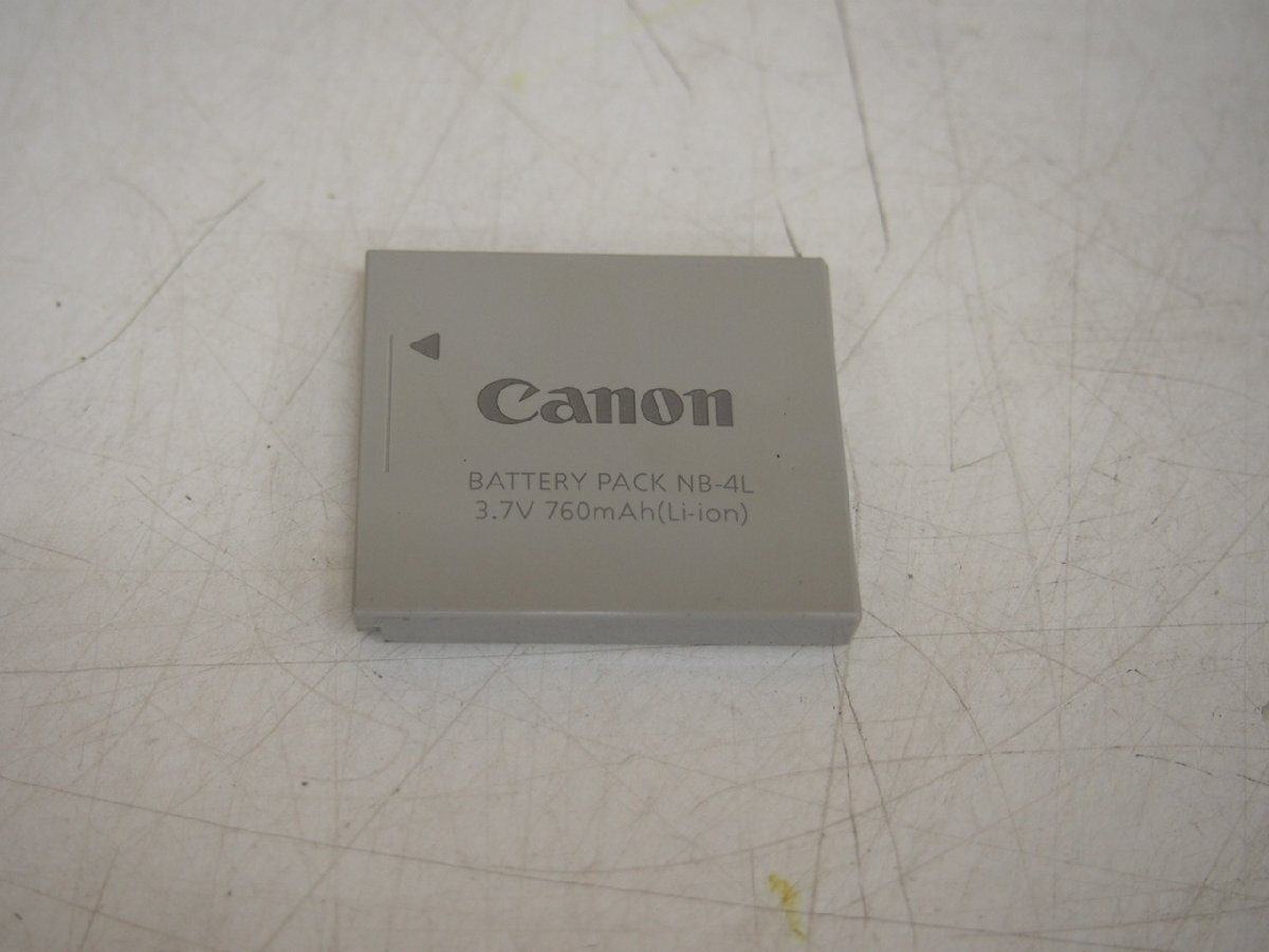 ☆【1H0404-22】 Canon キャノン コンパクトデジタルカメラ PC1147 IXY DIGITAL 80 6.0MEGA PIXELS 5.8-17.4mm 1:2.8-4.9 ジャンクの画像8