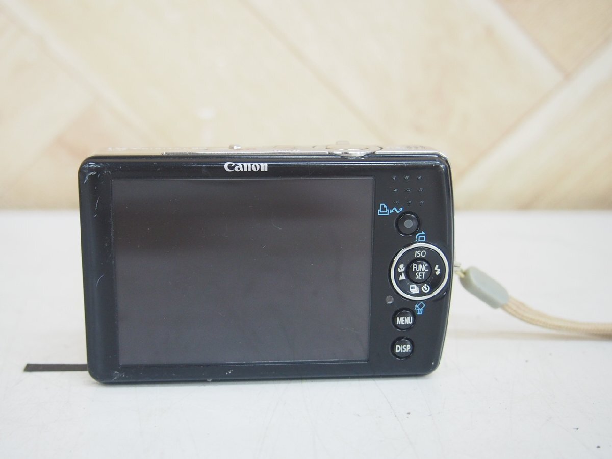 ☆【1H0404-22】 Canon キャノン コンパクトデジタルカメラ PC1147 IXY DIGITAL 80 6.0MEGA PIXELS 5.8-17.4mm 1:2.8-4.9 ジャンクの画像4