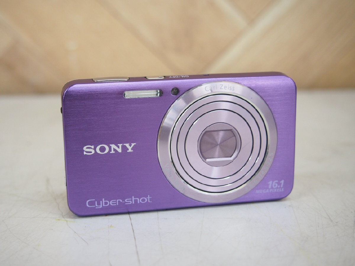 ☆【1K0412-10】 SONY ソニー コンパクトデジタルカメラ DSC-W630 Cyber-shot 16.1MEGA PIXELS 2.6-6.3/4.5-22.5 ジャンクの画像1
