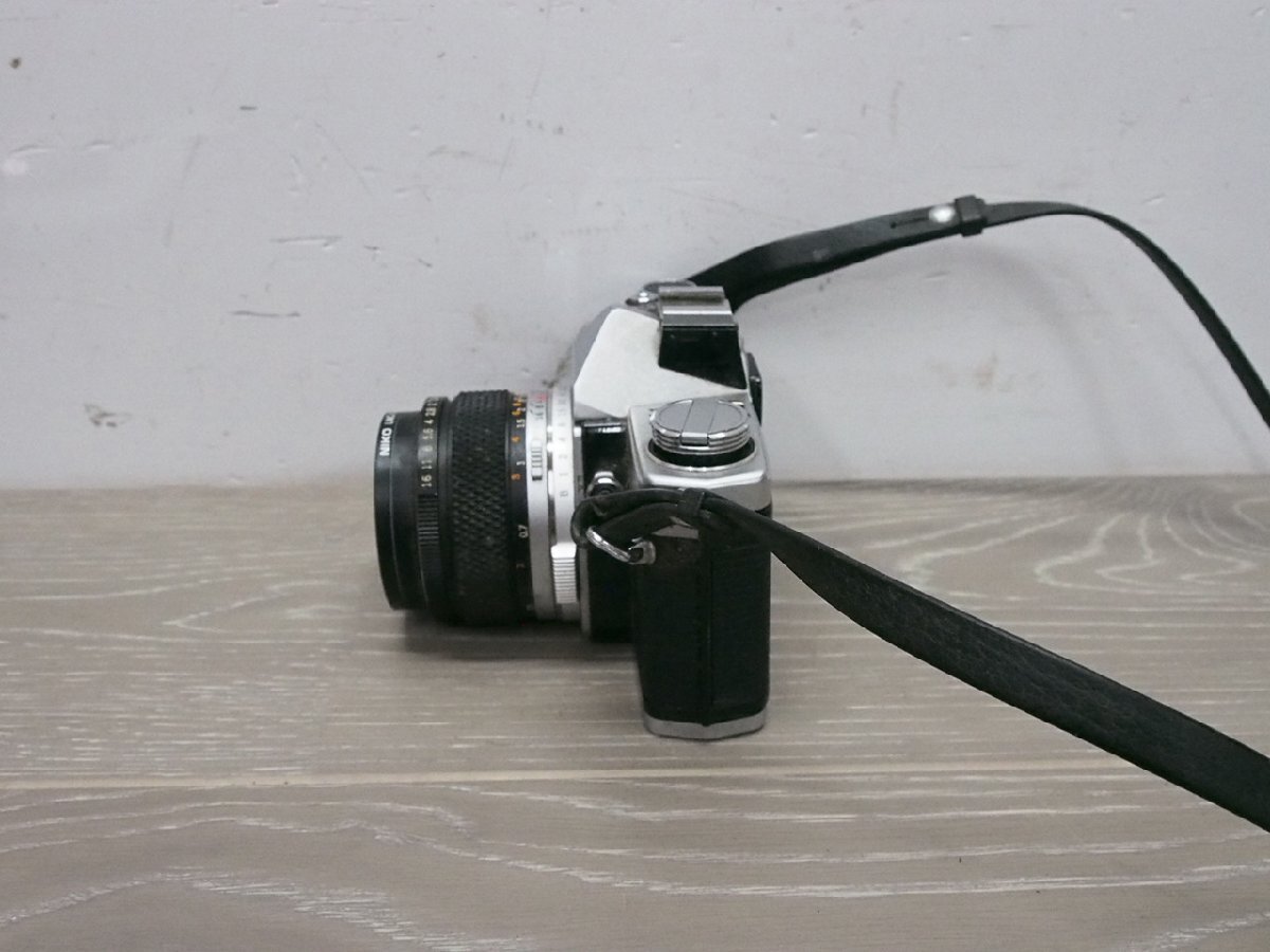 ☆【1H0401-14】 OLYMPUS オリンパス フィルムカメラ OM-1 フィルター、カバー付き 1:1.4 f＝50mm ジャンク_画像6