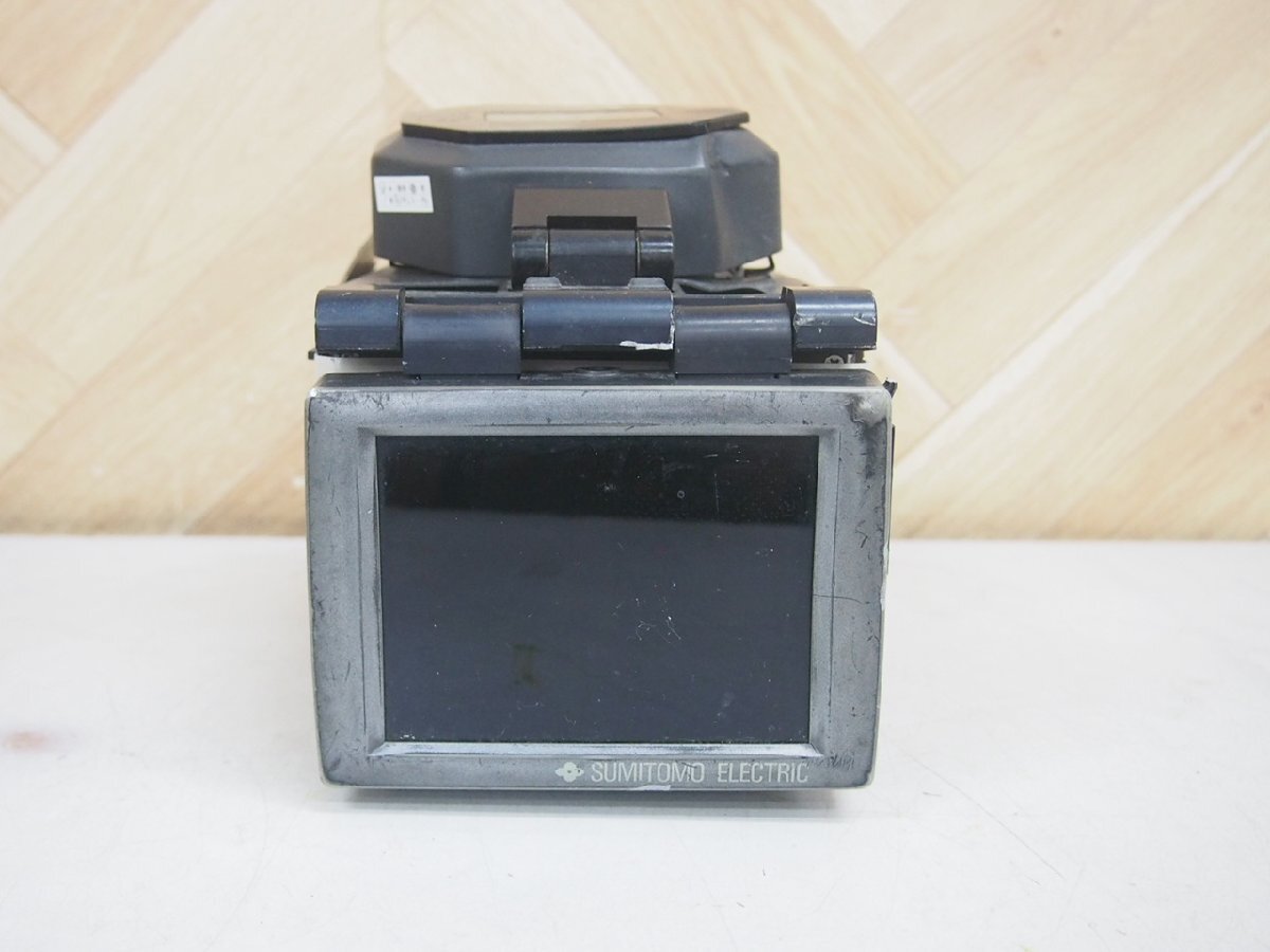 ☆【1R0422-14】 SUMITOMO ELECTRIC OPTICAL FIBER FUSION SPLICER TYPE-63 100V ジャンク_画像2