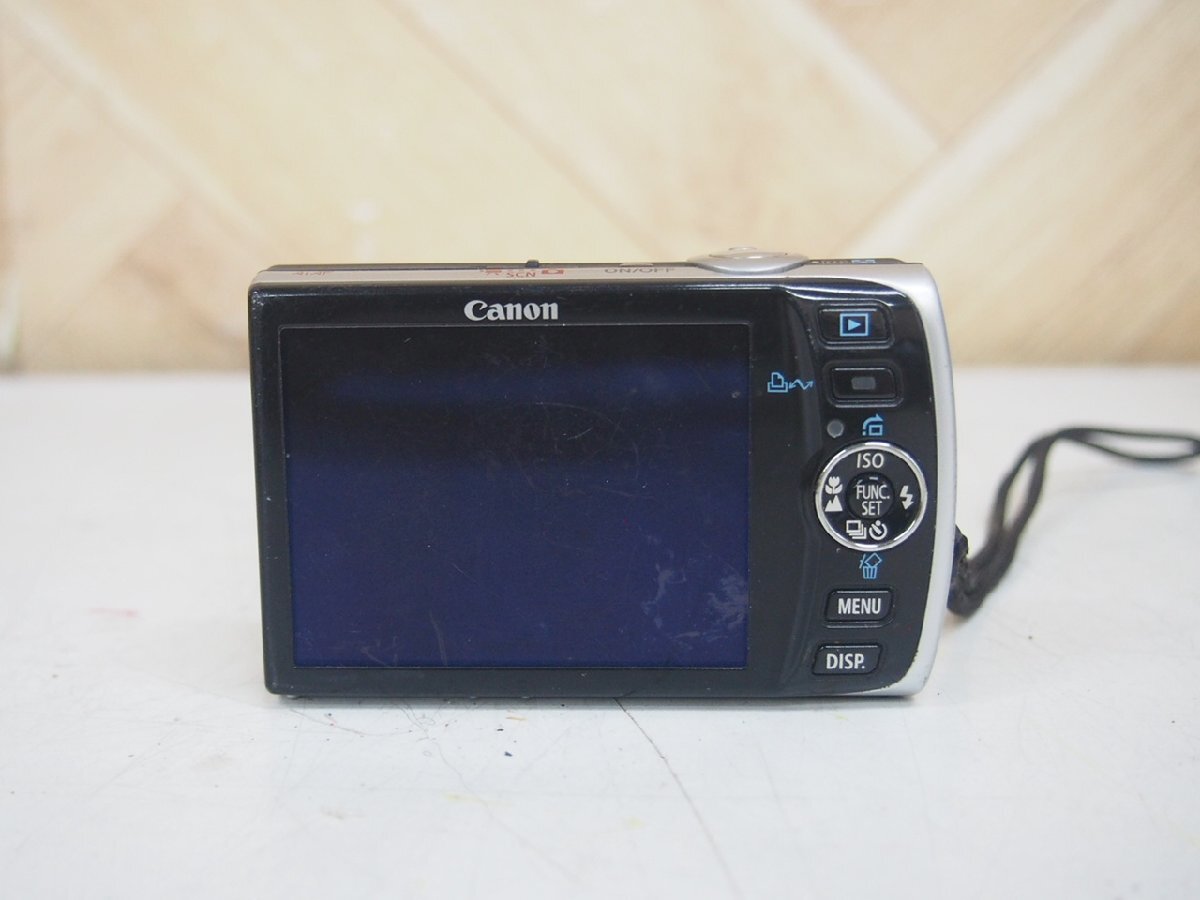 ☆【1K0423-14】 Canon キャノン コンパクトデジタルカメラ PC1249? IXY DIGITAL 8.0MEGA PIXELS 4.6-17.3mm 1:2.8-5.8 ジャンク_画像4