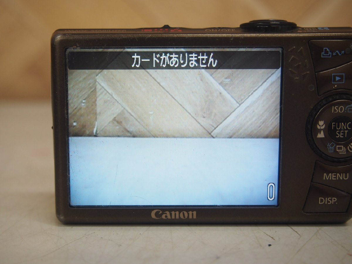 ☆【1K0423-13】 Canon キャノン コンパクトデジタルカメラ PC1308 IXY DIGITAL 920 IS 10.0MEGA PIXELS 5.0-20.0mm 1:2.8-5.8 現状品の画像9