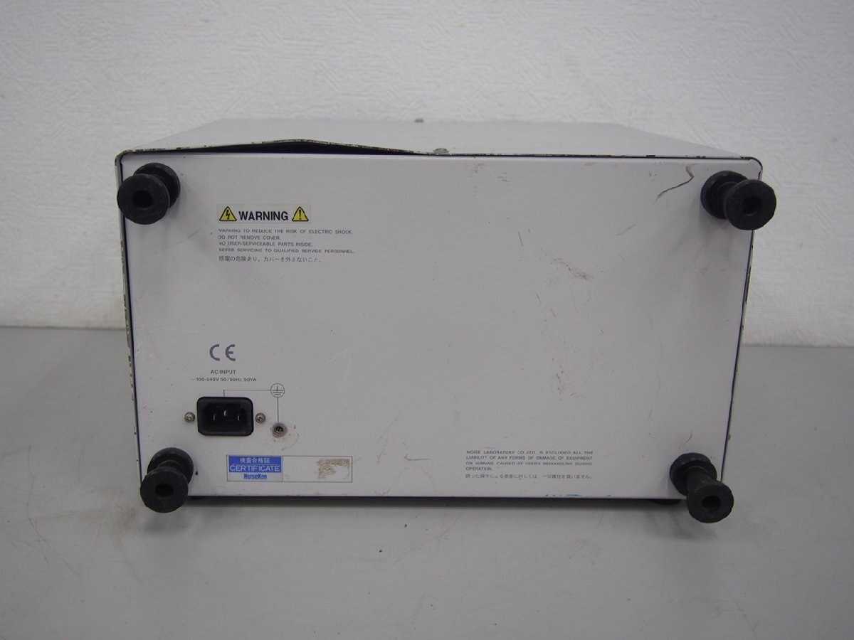 ☆【3R0422-3】 NoiseKen ノイズ研究所 Electrostatic Discharge Simulator EDSシミュレータ ESS-2002 現状品_画像4