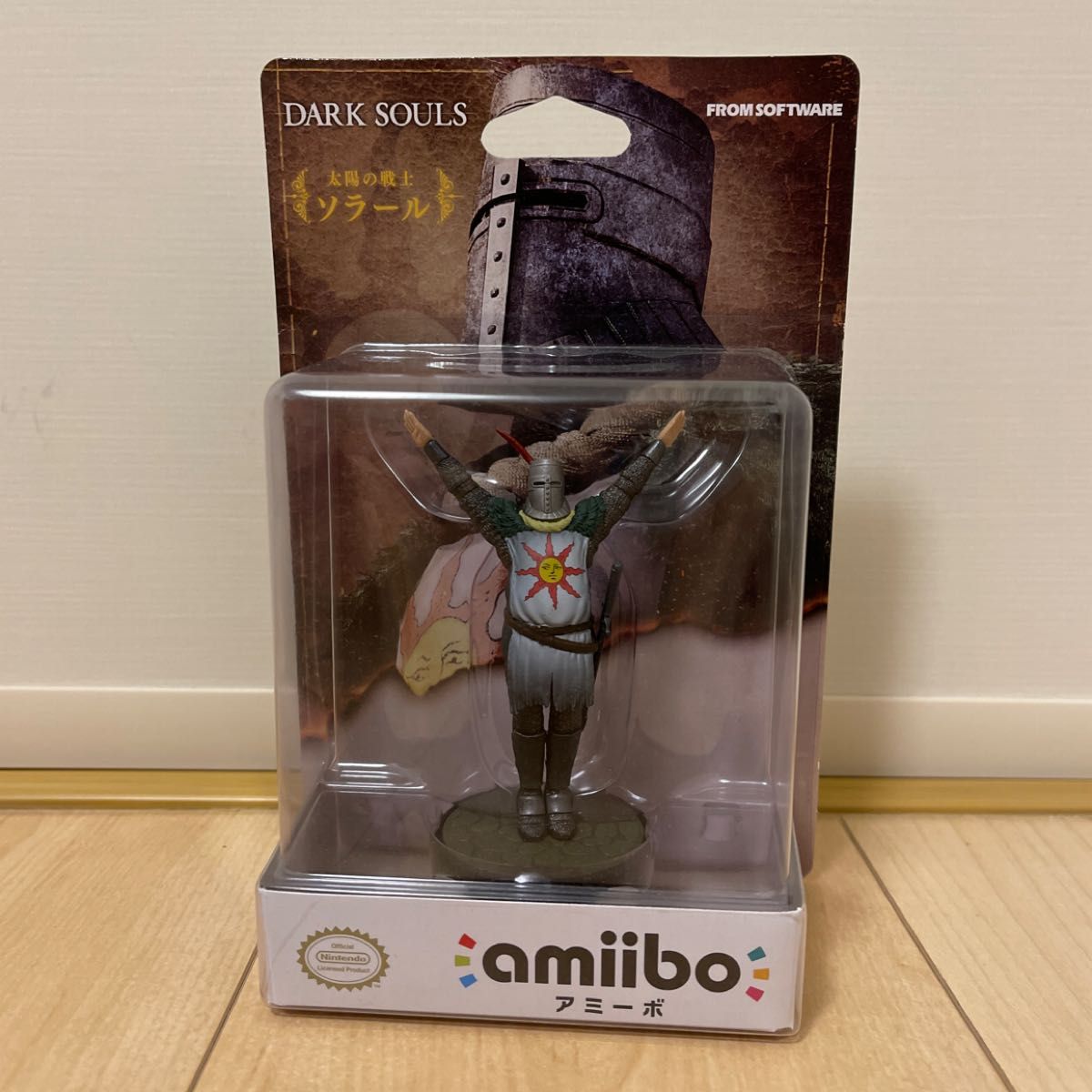 【新品・未開封】amiibo 太陽の戦士 ソラール（DARK SOULS） / アミーボ ダークソウル フロム・ソフトウェア