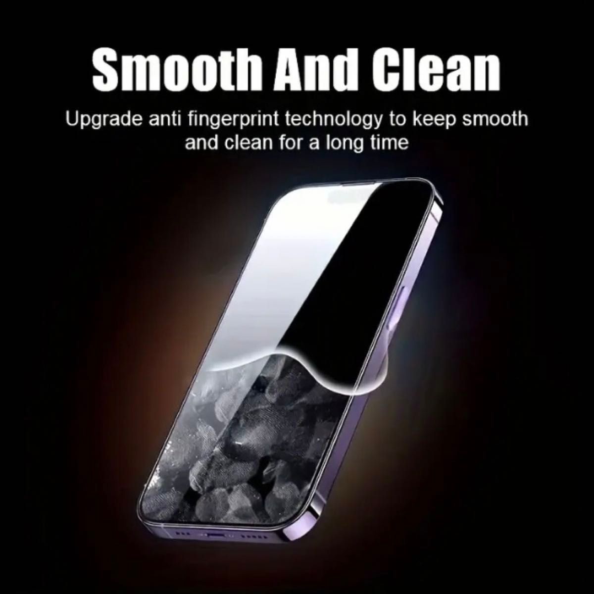 1枚 iPhone15  15pro プライバシー保護　ブルーライトカットスクリーンプロテクター 強化ガラスフィルム 覗き見防止