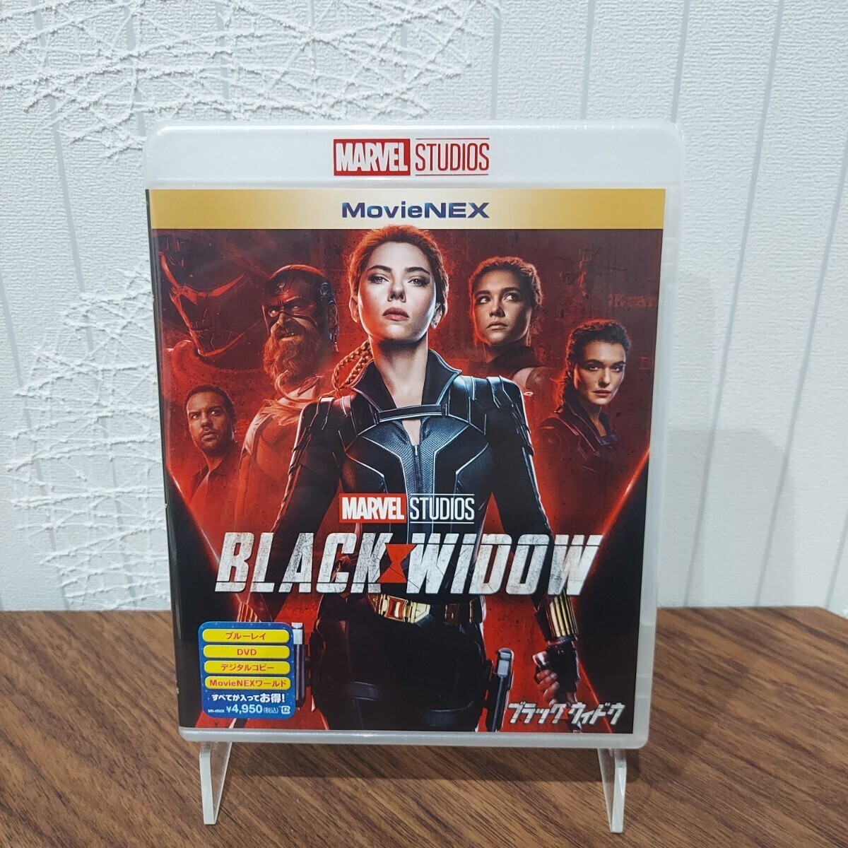 1円～ 新品未開封 ブラック・ウィドウ ブルーレイ+DVD Bluray MovieNEX マーベル MCU アベンジャーズ_画像1