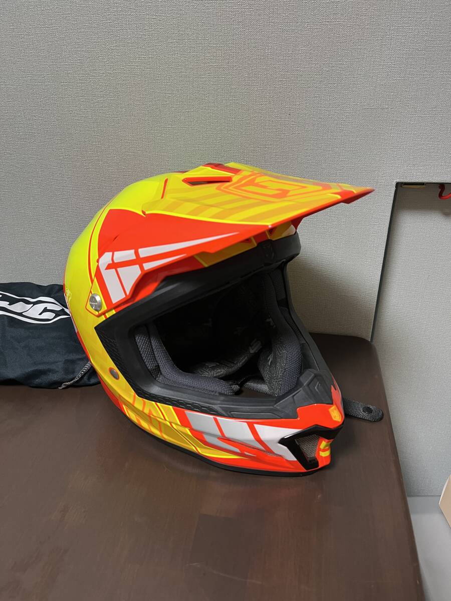 HJC オフロードヘルメット　子供用　キッズ用　サイズL 中古美品