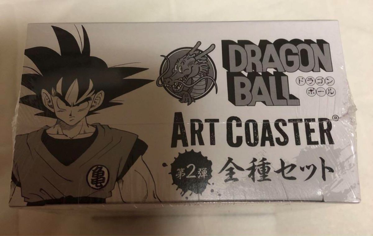 ドラゴンボール アートコースター　第2弾  新品未開封　ジャンプショップ　BOX 特典付き 孫悟空　鳥山明