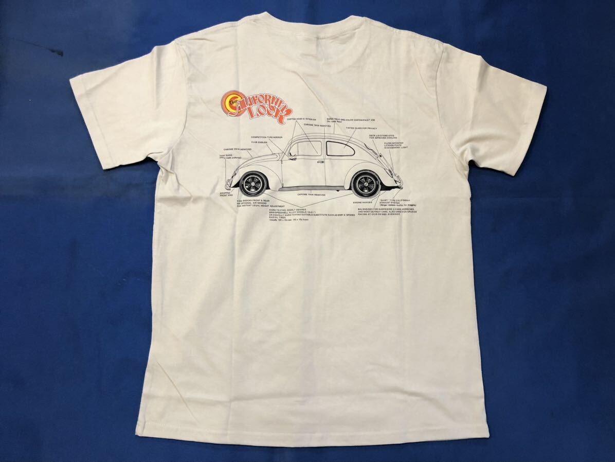 空冷 VW キャルルック Callook Tシャツ ビートル タイプ1 カルマンギア T2 エンピ EMPI BRM DDS ジーンバーグ hotvws 48IDA DKP ドラッグの画像1