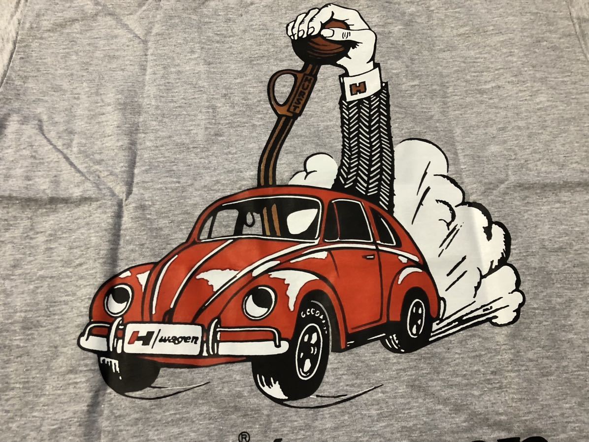 空冷 VW ハースト HURST シフター Tシャツ ビートル バス T3 キャルルック ジーンバーグ エンピ EMPI BRM センターライン ドラッグ 48IDAの画像3