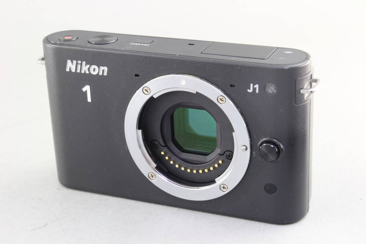 B+ (並品) Nikon ニコン J1 ボディ ブラック 初期不良返品無料 領収書発行可能の画像2