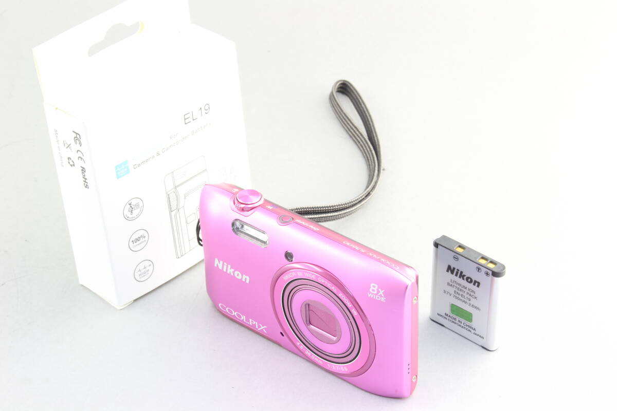 9380円 AB+ (良品) Nikon ニコン COOLPIX S3600 ピンク 初期不良 9380円 AB+ (良品) Nikon ニコン COOLPIX S3600 ピンク 初期不良