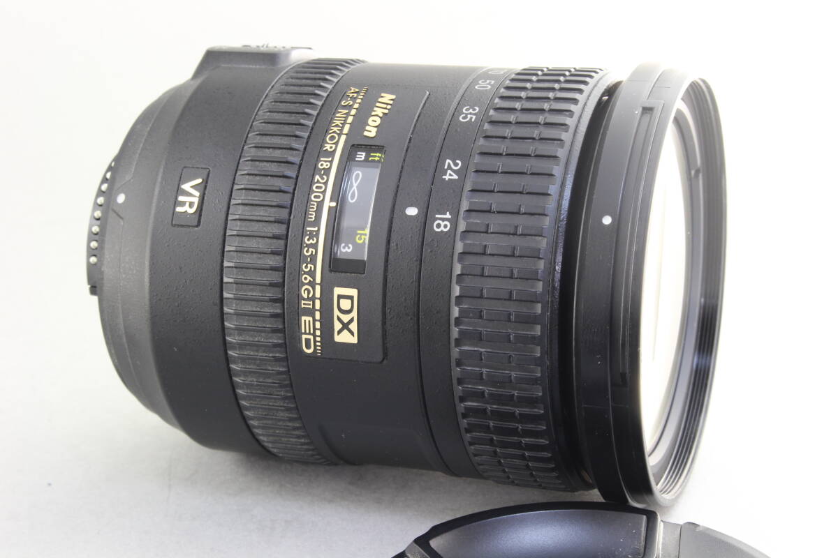 AB+ (良品) Nikon ニコン DX AF-S NIKKOR 18-200mm F3.5-5.6G II ED VR 初期不良返品無料 領収書発行可能_画像4