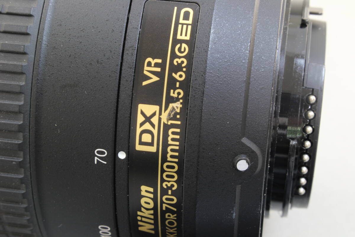 AA (極上美品) Nikon ニコン DX AF-P NIKKOR 70-300mm F4.5-6.3G ED VR 初期不良返品無料 領収書発行可能_画像2