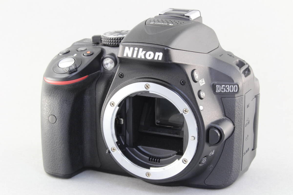 AA (新品級) Nikon ニコン D5300 AF-P NIKKOR 18-55mm レンズキット ショット数3900回 初期不良返品無料 領収書発行可能_画像2