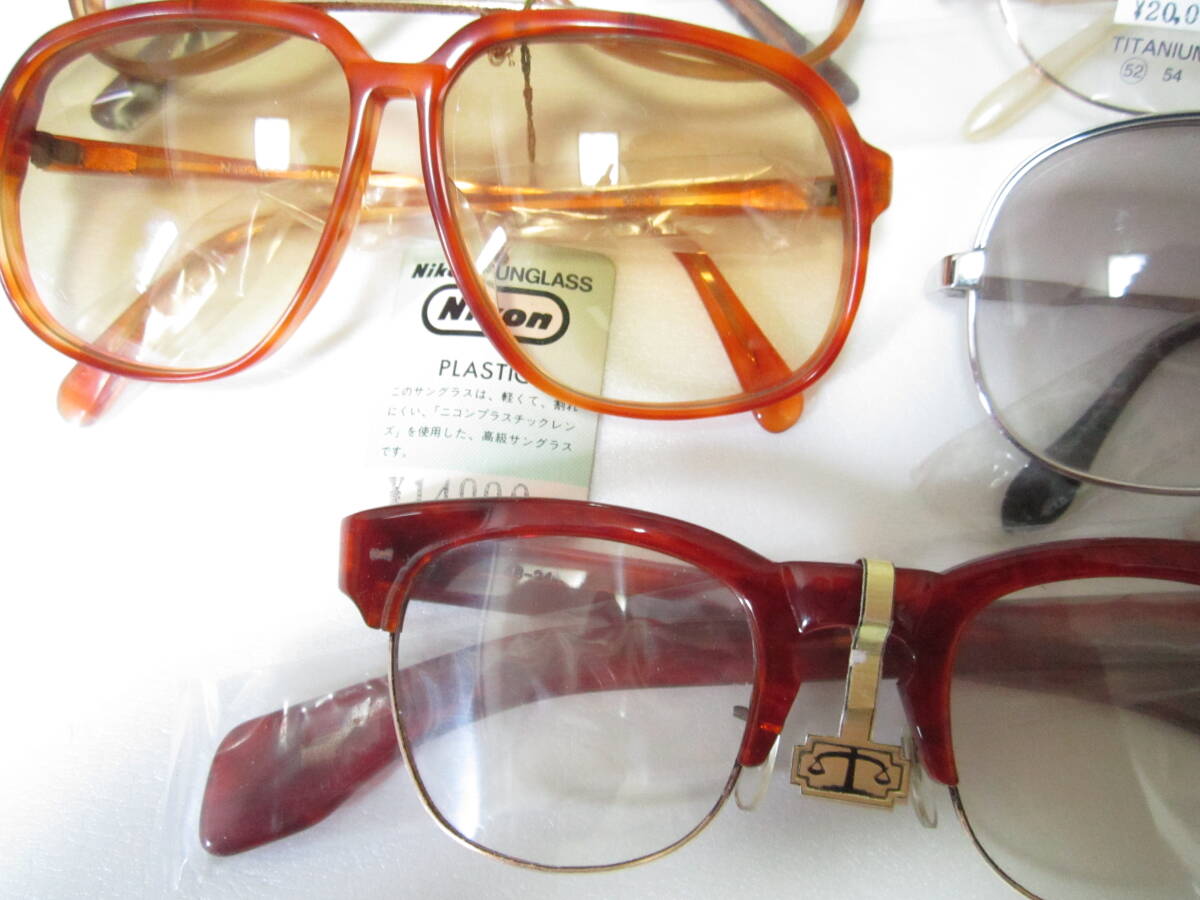 ！！在庫整理品 未使用 タグ付きあり 26点まとめて！！ 眼鏡 めがね メガネ ヴィンテージ ブランド 保管品の画像9