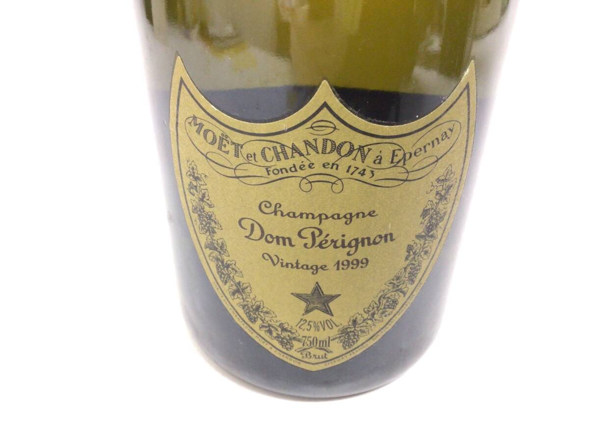 シャンパン ドンペリニヨン ヴィンテージ 1999年 750ml 重量番号:2 (Z-2)_画像2