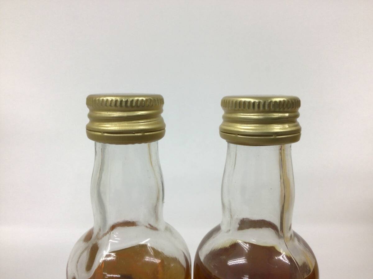 ウイスキー ハイランド・フュージリア 8年/15年 ミニボトル 2本セット 50ml 重量番号:2(130)の画像3