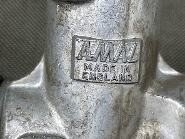 AMALa maru карбюратор Triumph 500 T100R Daytona Amal 626 L303 Meguro глаз чёрный завод поршень ti кулер прилипание нет, но BSA Norton 