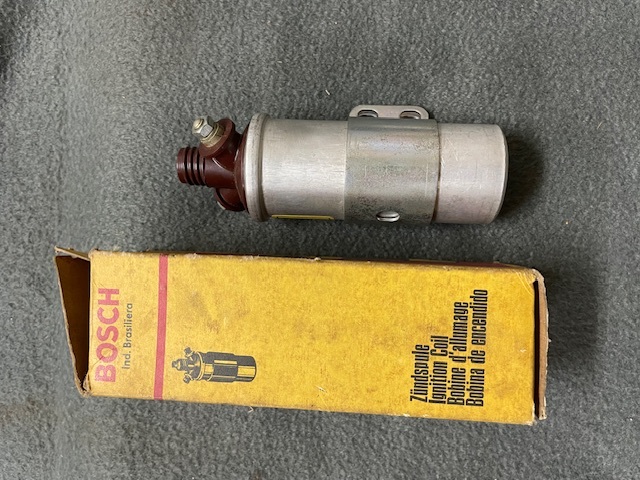 BMW that time thing BOSCH6V ignition coil R27 R25 Meguro old car long-term storage restore base 