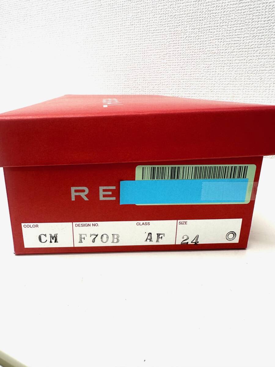 1円スタート!! REGAL リーガル バイカラーパンプス キャメル×ブラウン レザー×スエード 24㎝ 現状品 中古◆4-11の画像10